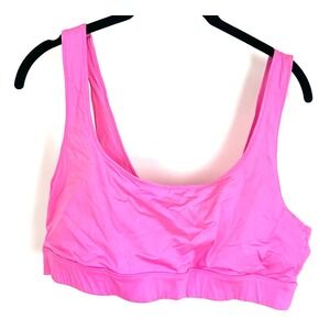 SKIMS Pink Sports Bra Athletic Workout Top Size 2X